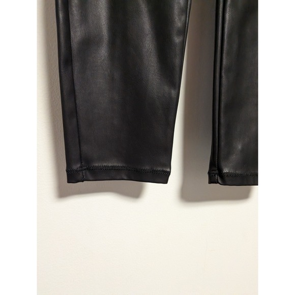 BlankNYC Vegan Leather Pull On Leggings Black Skinny Pants 30V-1122MX Womens 30 - Picture 4 of 13